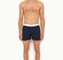 Setter Side Panel Shorter-Length Swim Shorts | Navy/Pool