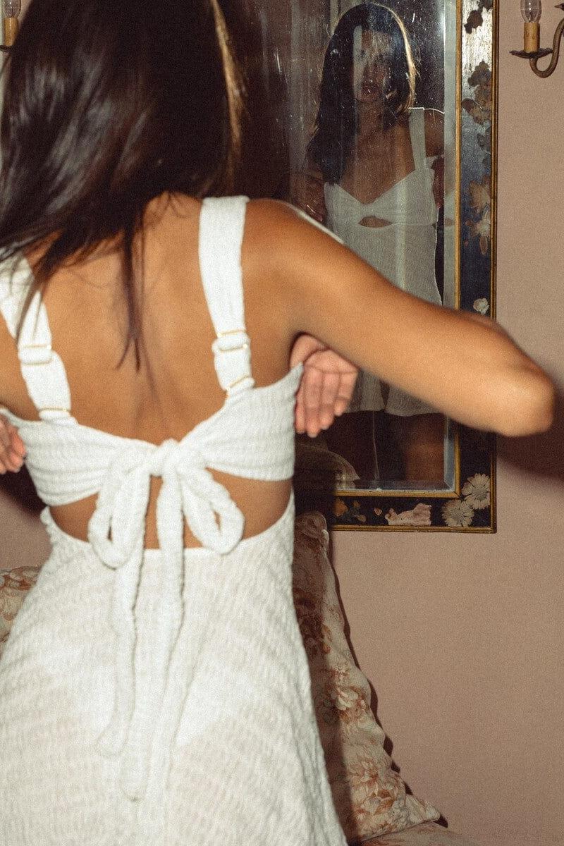 Devin Ribbon Strap Short Slip Dress | Seychelles