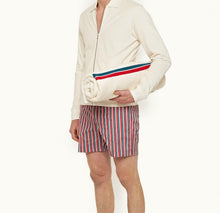 Seymour Gt Panel Jacquard Towel | Cloud