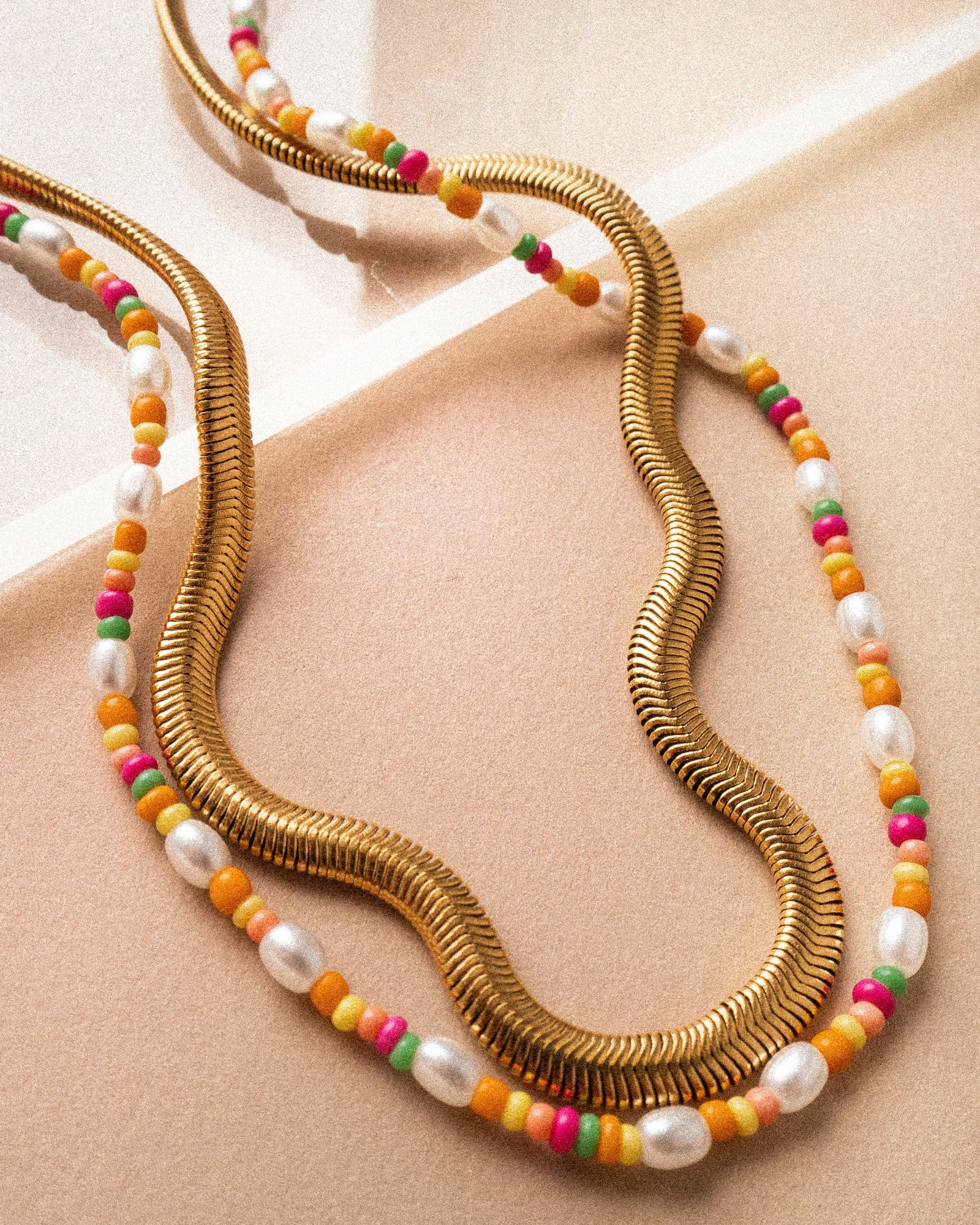 Lahaina Pearl Necklace  | Sivan Ayla x Luv Aj | 18K Gold Plated