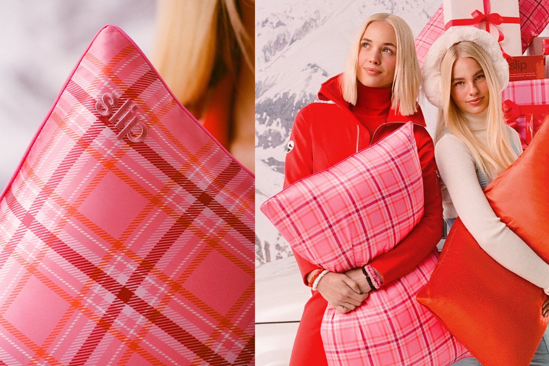 Highland Queen Zippered Pillowcase | Rose