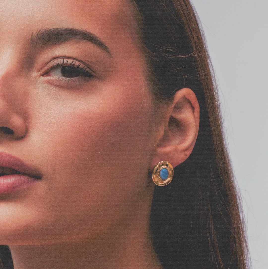 The Aquamarine Heirloom Earrings | 18KT Gold Vermeil