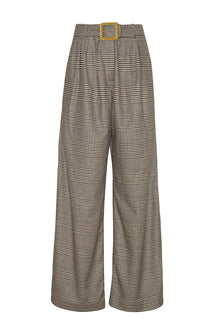 Soho Pants | Glen Hound Plaid