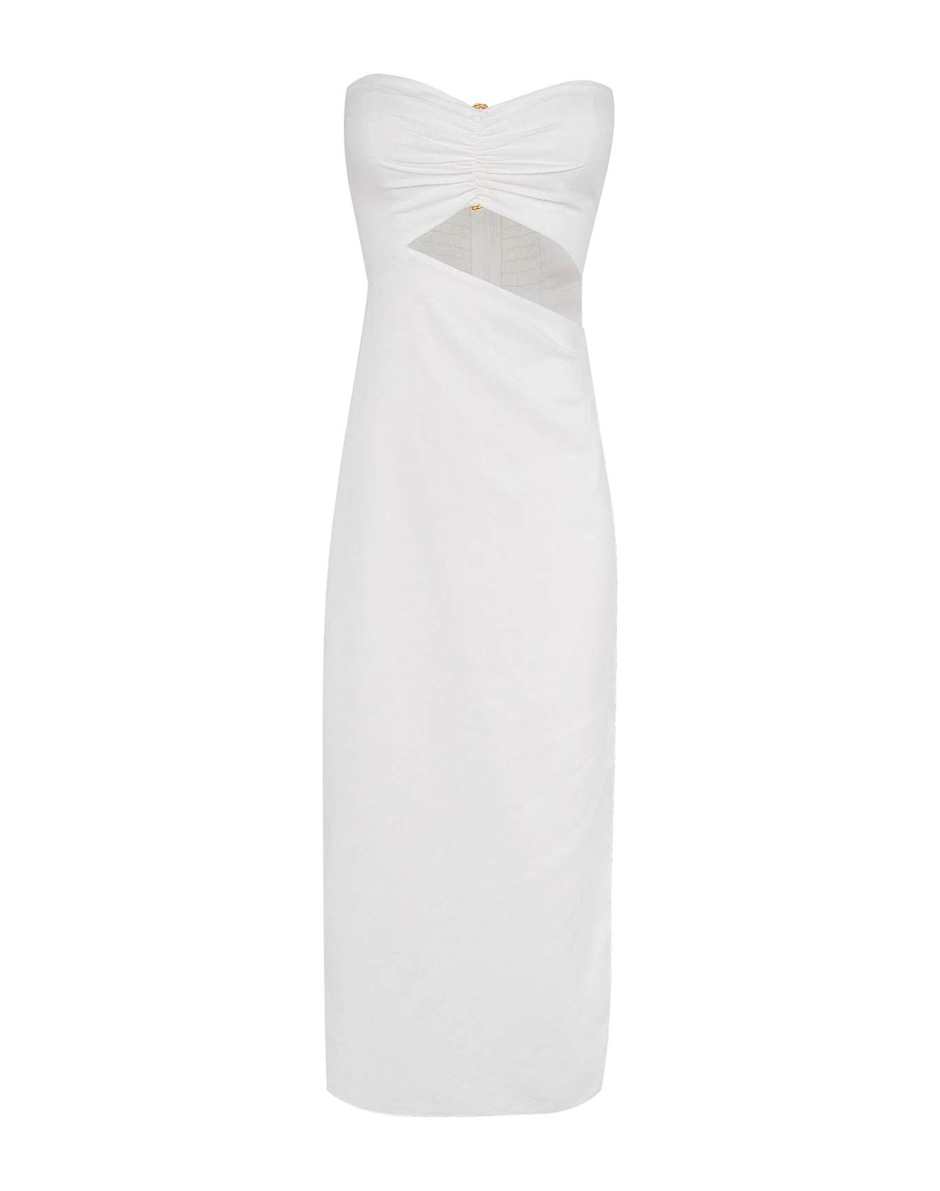 Sonny Detail Midi Dress | Off White