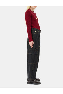 Sparkle Short Cardigan | Racing Red