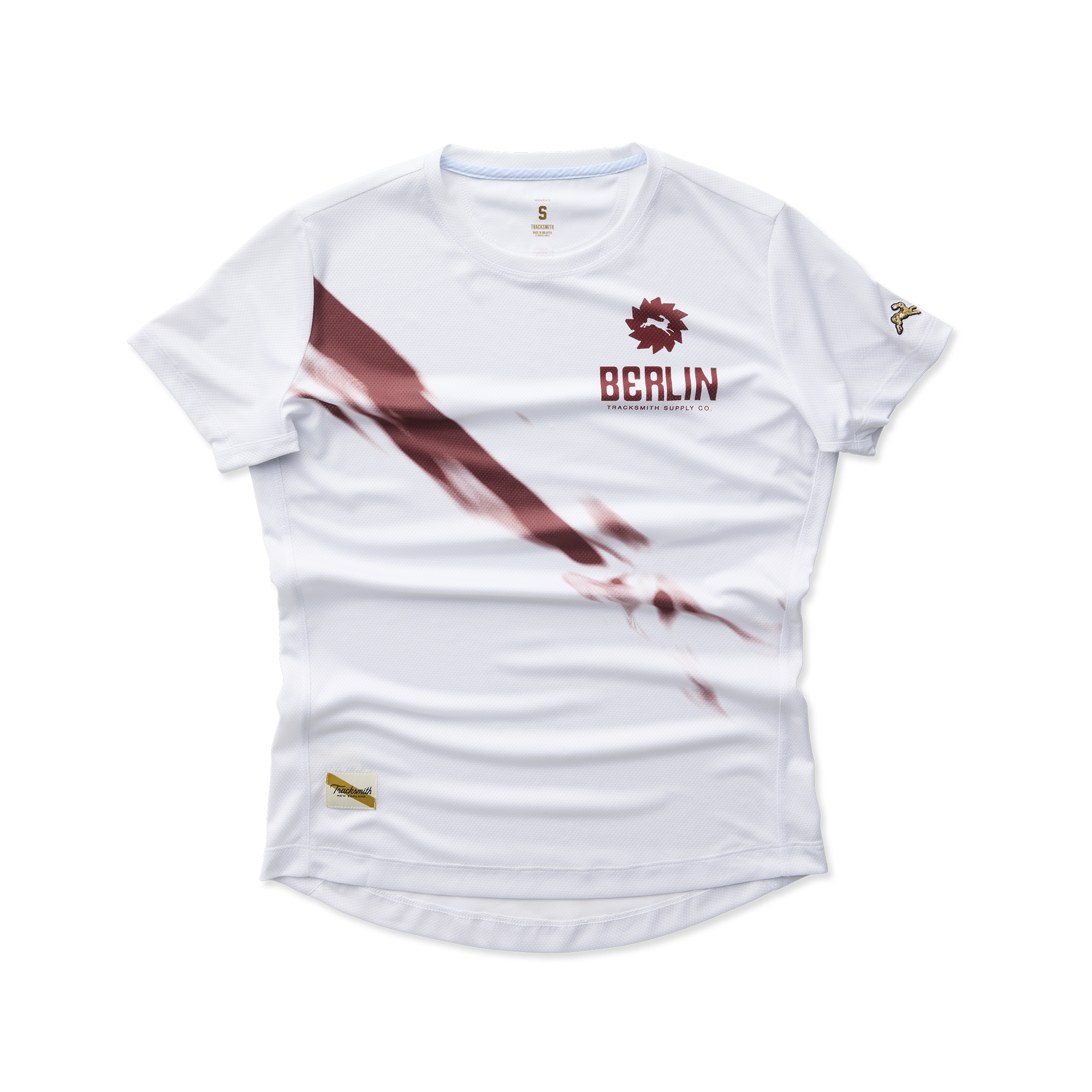 Womens | Berlin Tee | White/Maple
