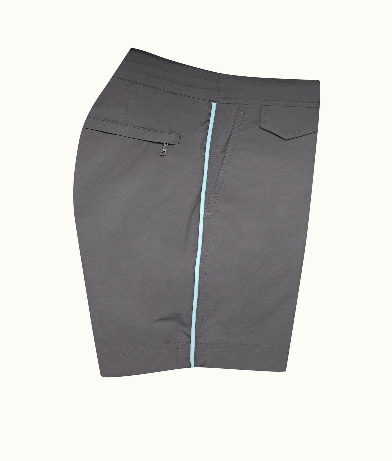 Standard Piping Drawcord Mid-Length Swim Shorts | Fossil