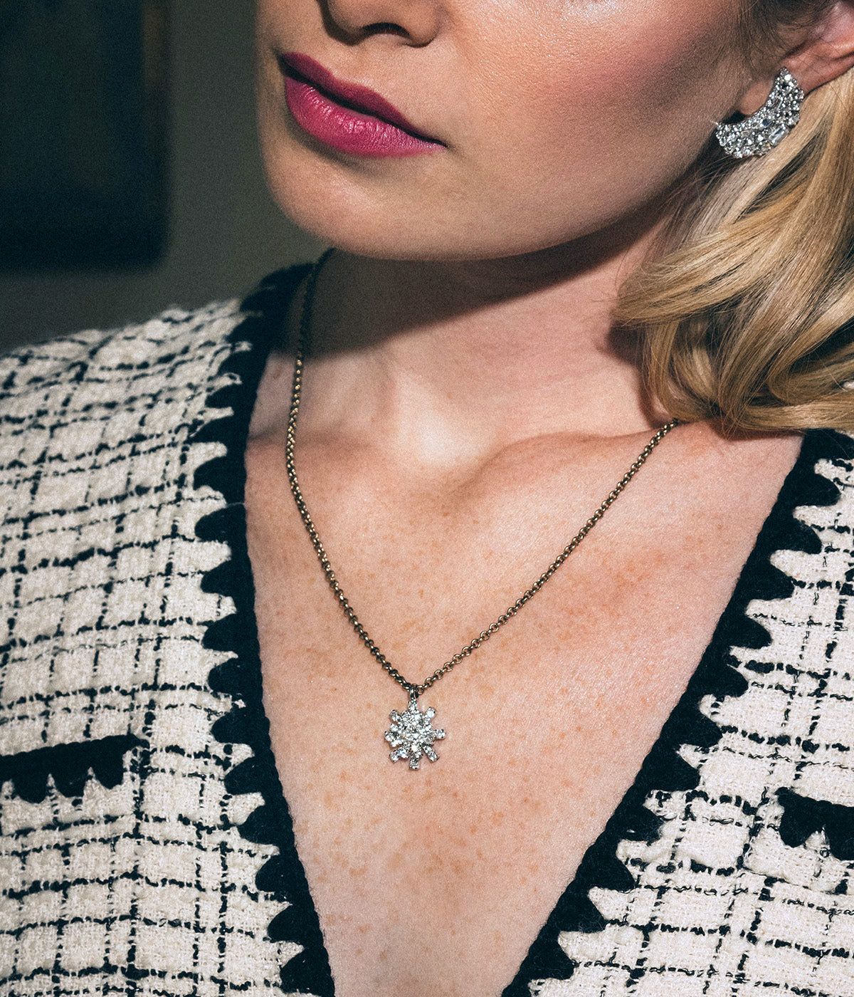 Starlet Pendant Necklace | Crystal