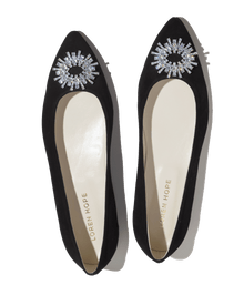 Stevie Ballerina Flats | Black