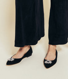 Stevie Ballerina Flats | Black
