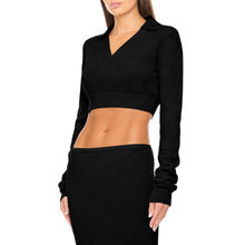 Stevie Cashmere Sweater | Black