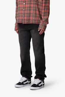 Straight Denim | Western Black