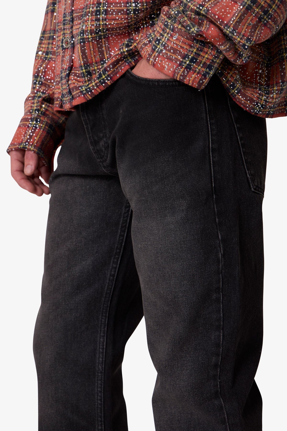 Straight Denim | Western Black