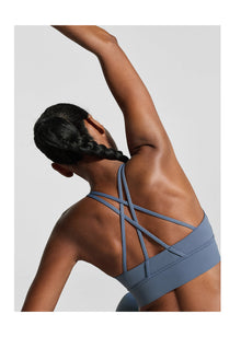 Strappy Back Top | Iris Blue