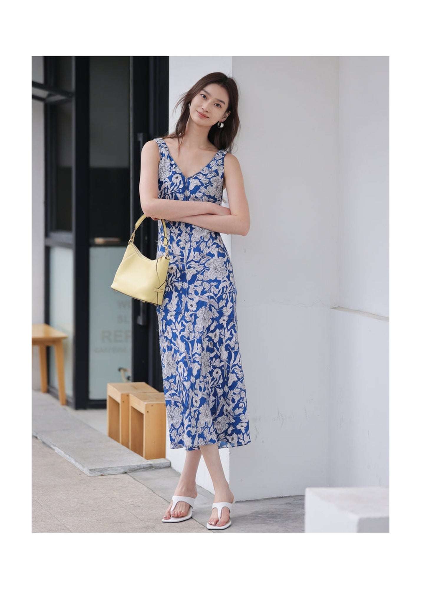 Strappy Dress | Blue