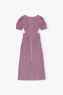Striped Cotton Cutout Dress | Bonbon