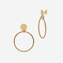Studio 54 Hoops | Gold Vermeil