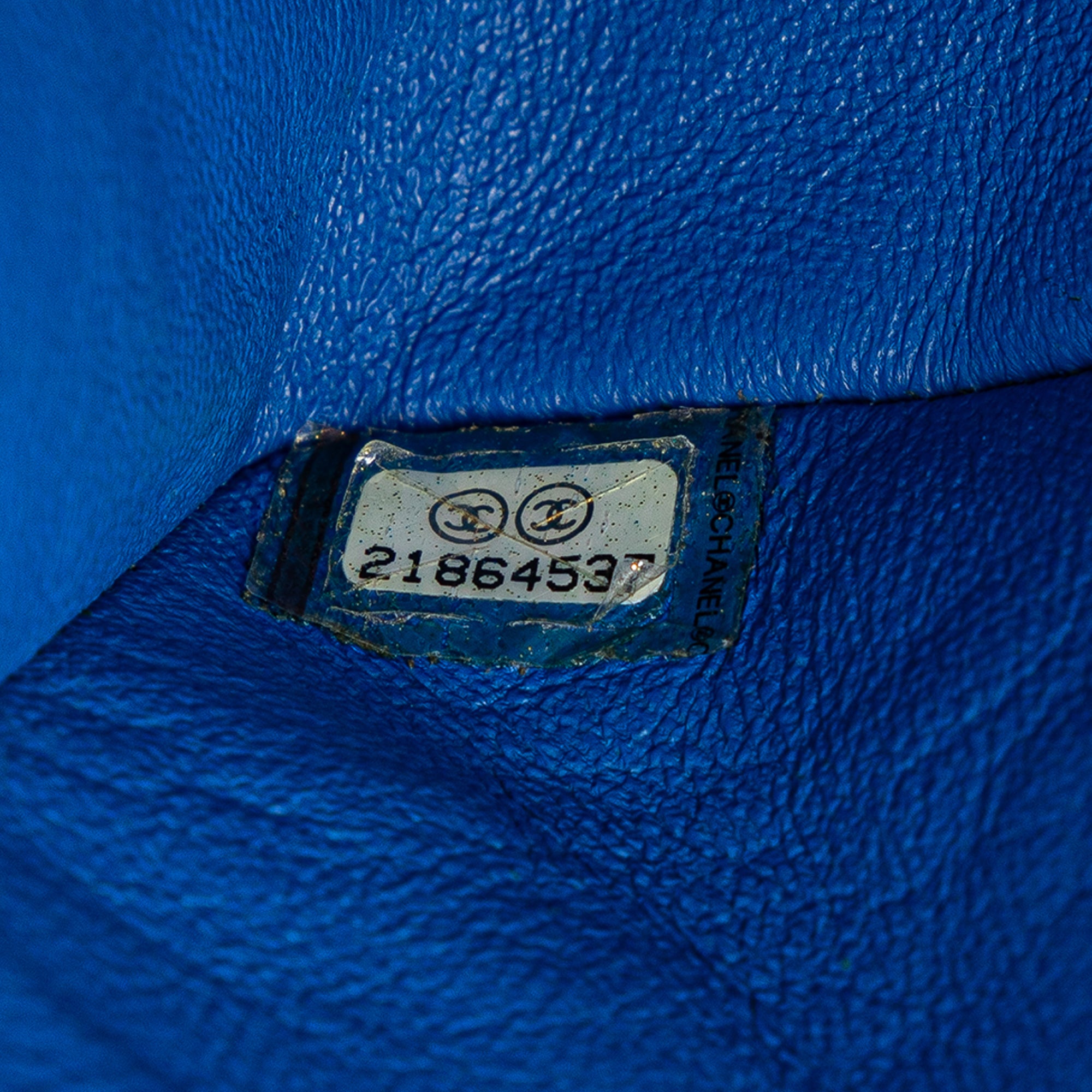 Chanel | Pre-Owned Medium Classic Lambskin Double Flap | Blue