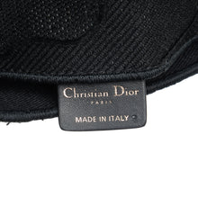 Dior | Pre-Owned Embroidered Canvas Camouflage Saddle Belt Bag | Black