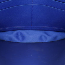 Chanel | Pre-Owned Caviar Bicolor CC Wallet On Chain | Blue/Aqua