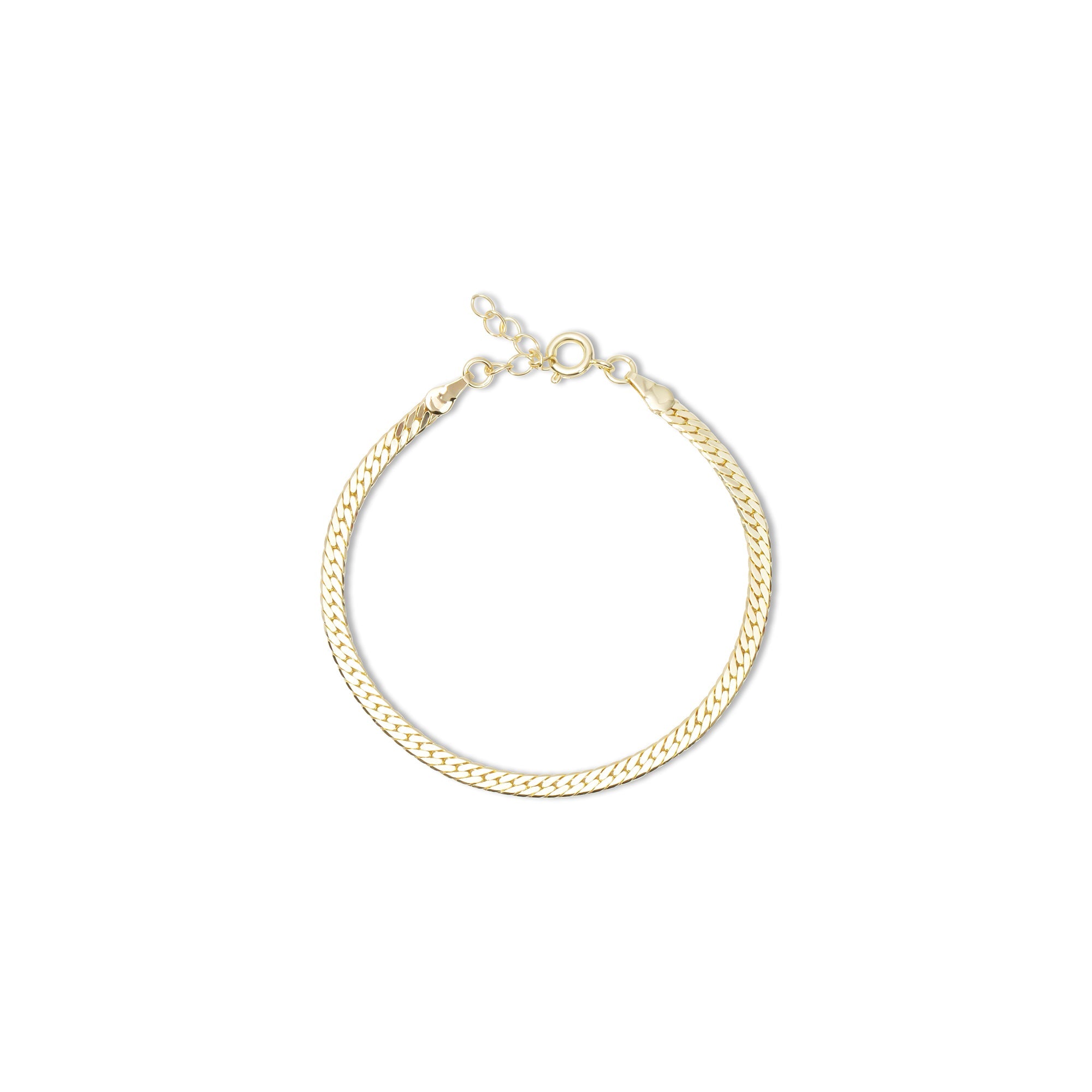 The Mini Cuban Link Bracelet | 18KT Gold Vermeil