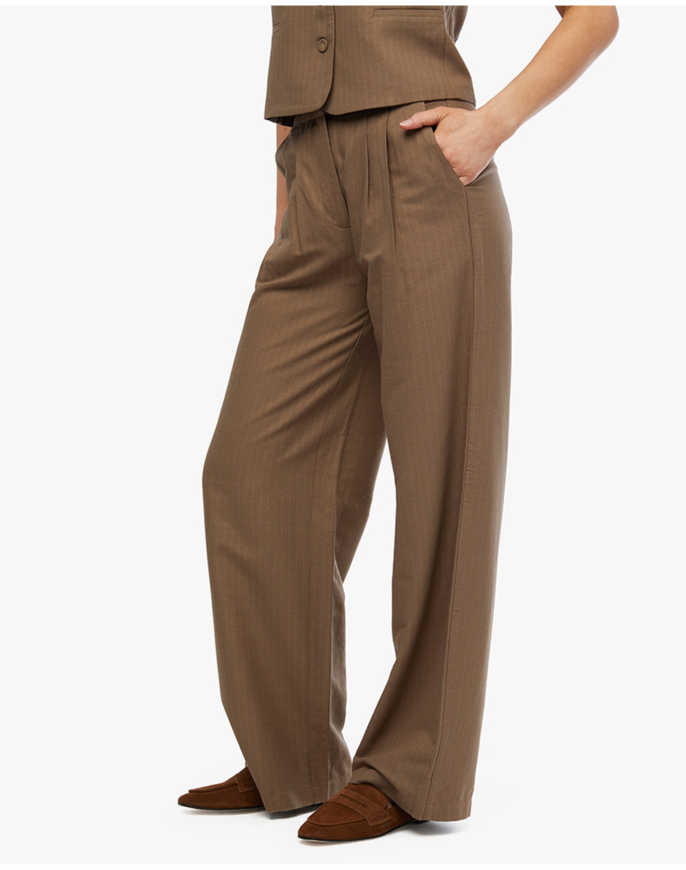 Tailored Pant | Brown