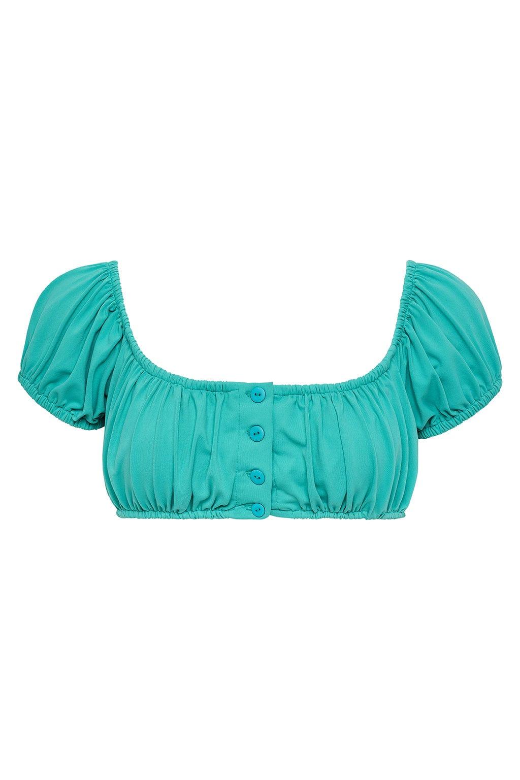 Bandita Bikini Top | Teal