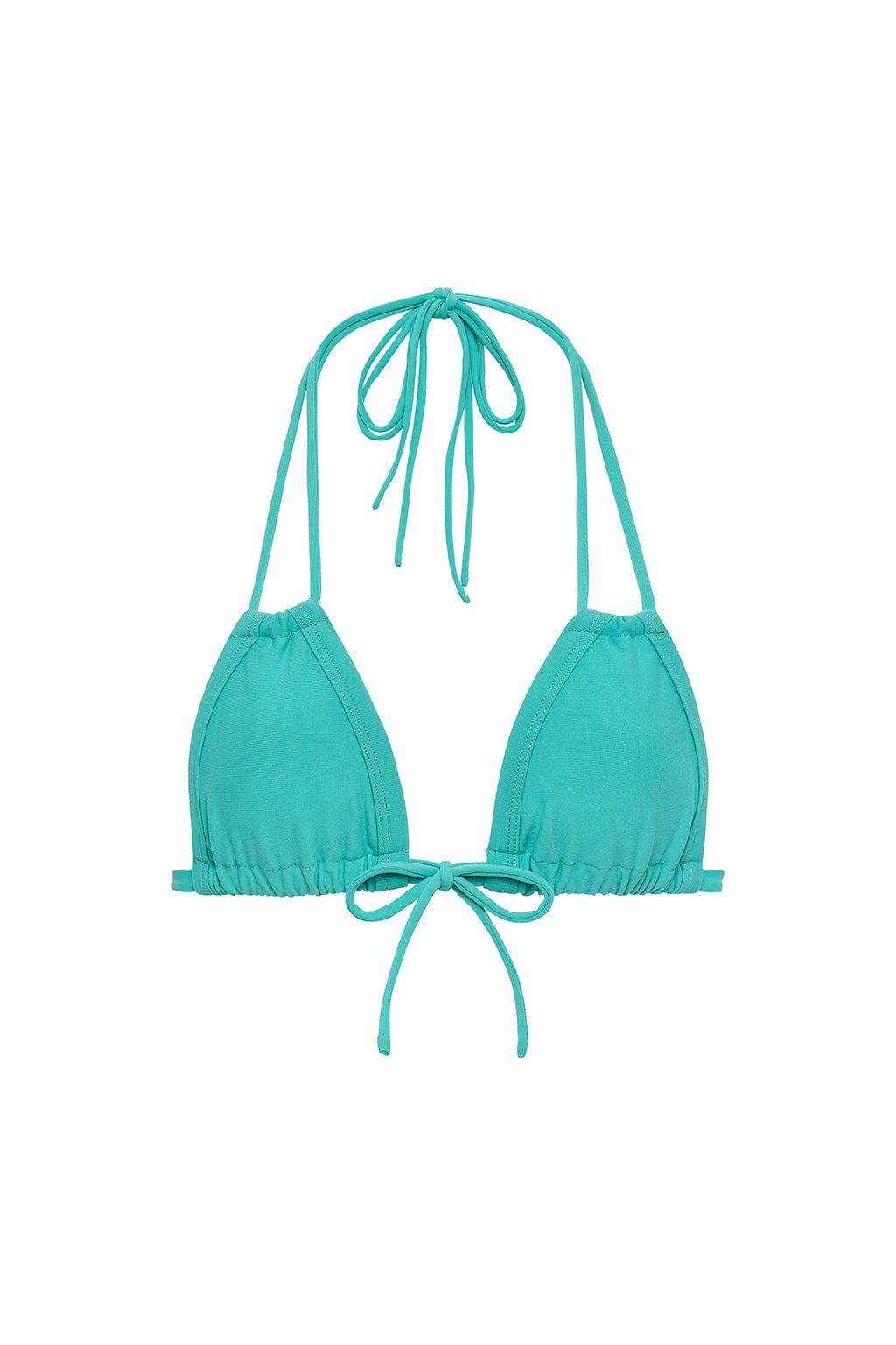 Euro Bow Bikini Top | Teal