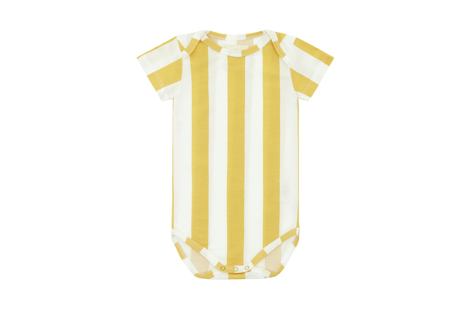 Unisex | Tencel Bodysuit | Yellow Striped