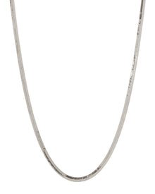 The Classique Herringbone Chain - Silver | Plated Silver