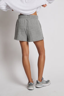 Women | Year of Ours | The PE Sweatshort | Light Heather Grey