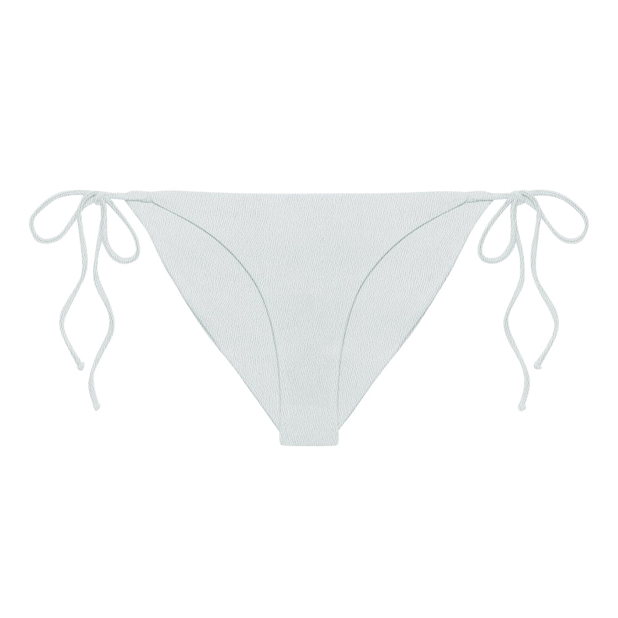 Ties Bottom | White Matte