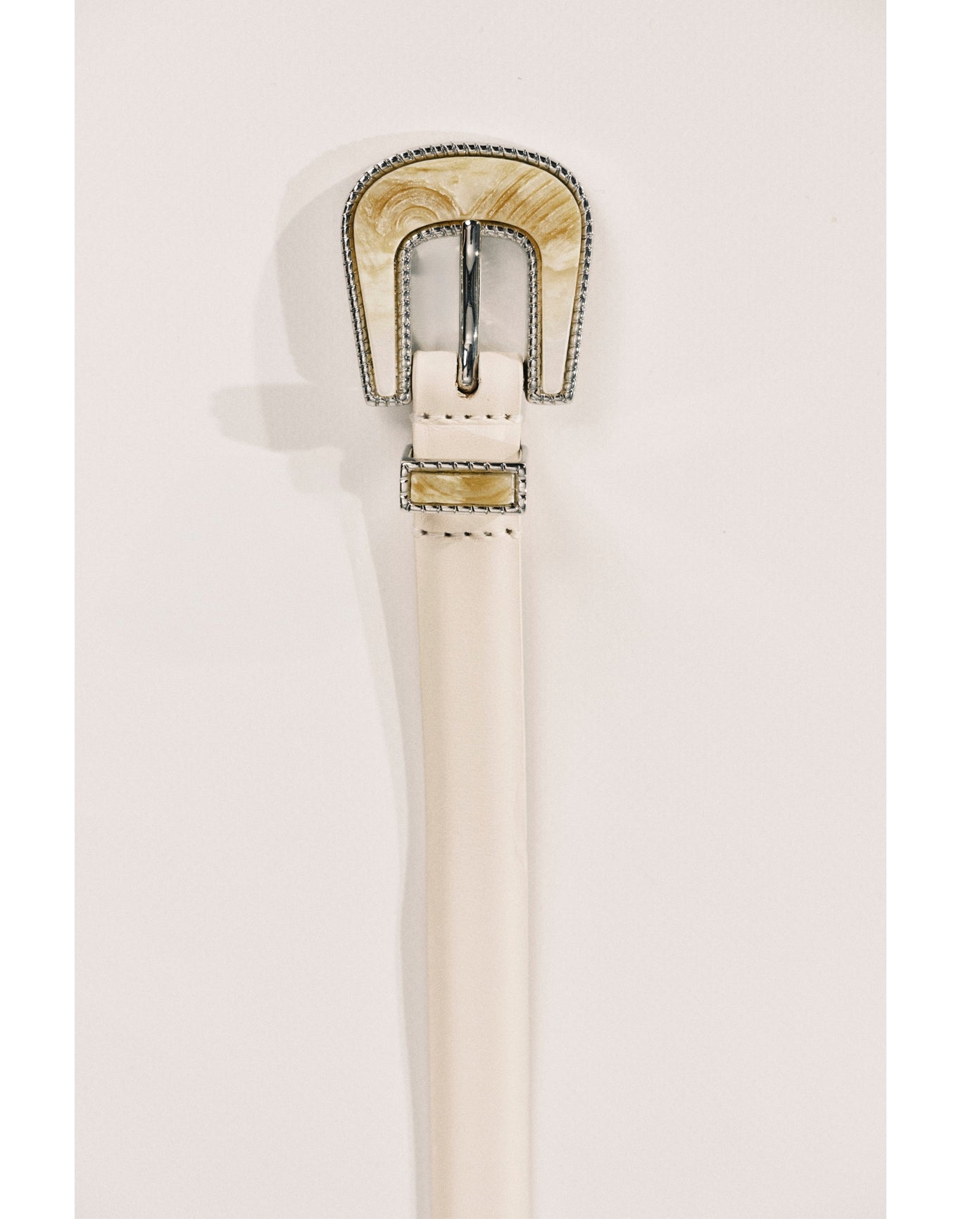Travertine | Ivory with Marble Inlay