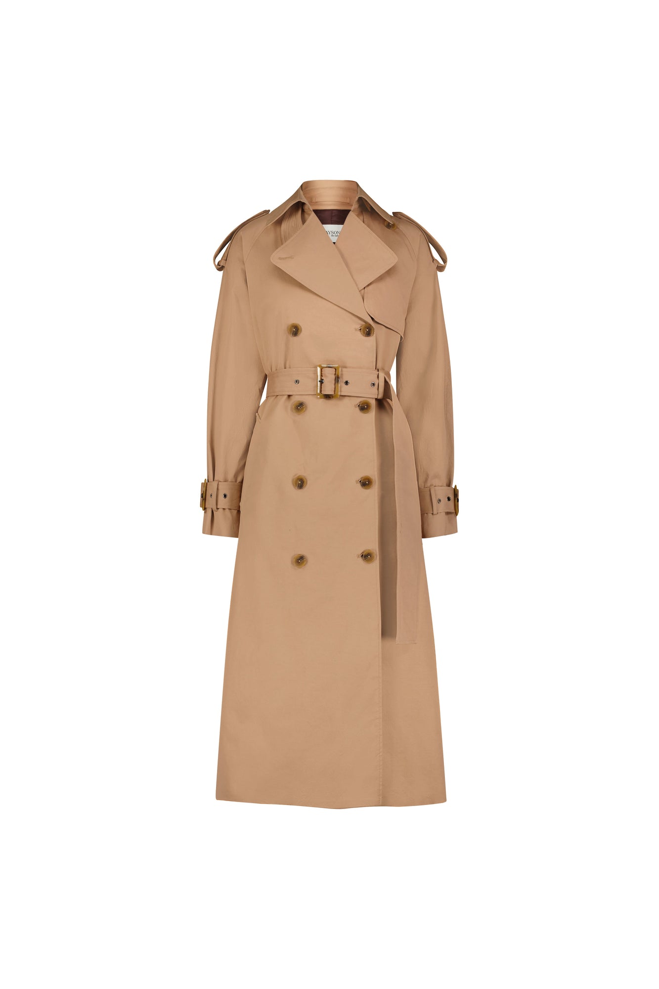 Long Trench Coat | Tan