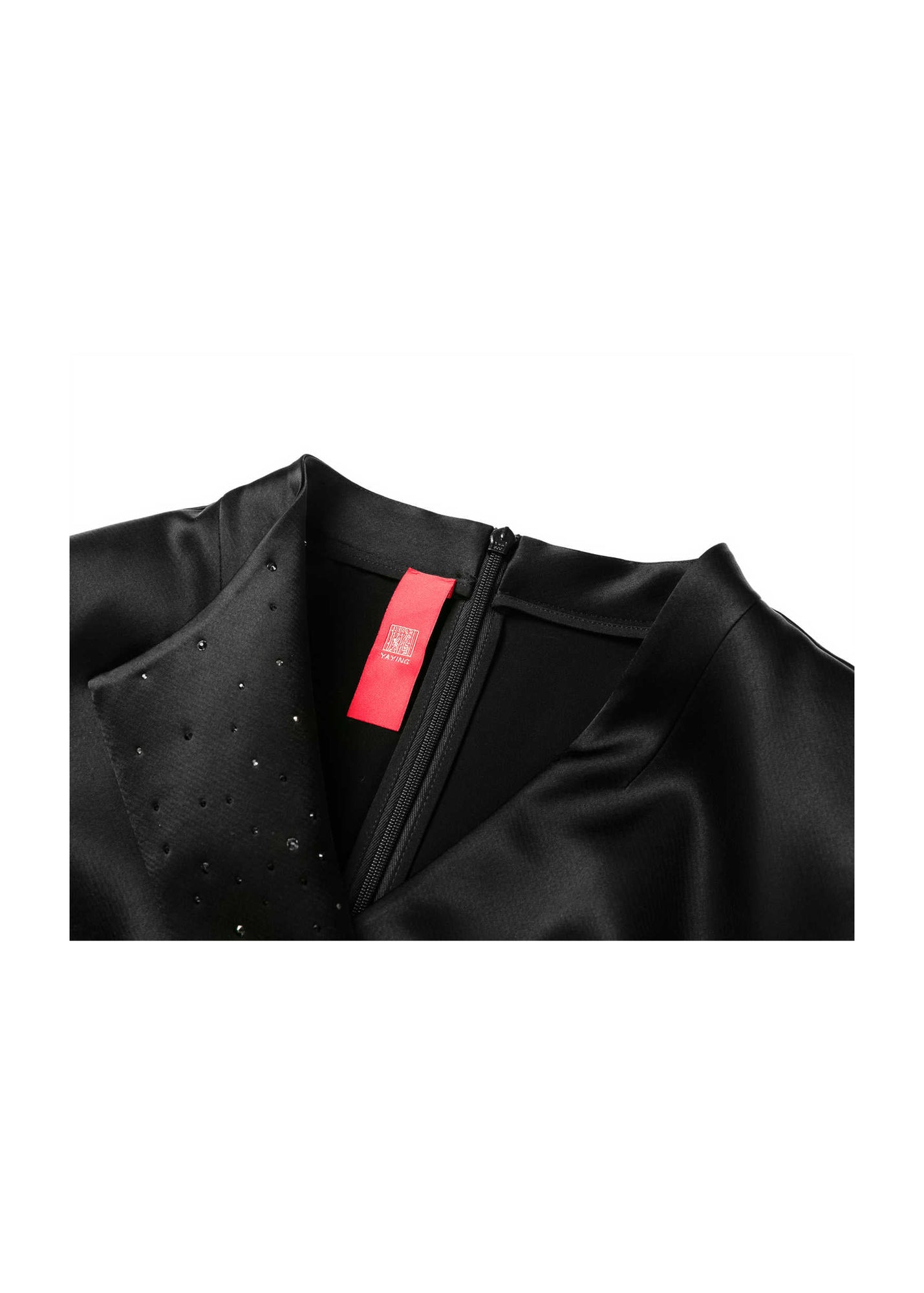 Triacetate Midi Dress | Black