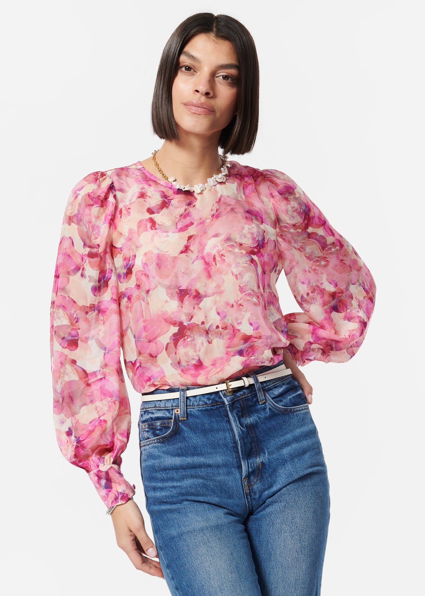 Analys Top | Floral Mirage