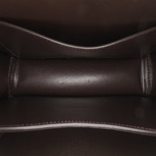 Fendi | Pre-Owned Calfskin Vitello King Nubuck Pequin Karligraphy Pocket Shoulder Bag | Brown