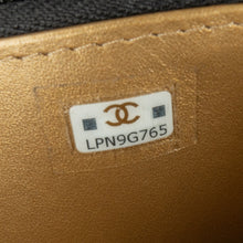 Chanel | Pre-Owned Quilted Calfskin Strass Clutch With Chain Flap | Black