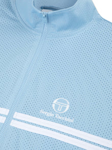 Men | Arturo Mesh Track Jacket | Dutch Canal/ White