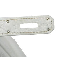 Hermes | Pre-Owned Clemence Birkin 30 | White