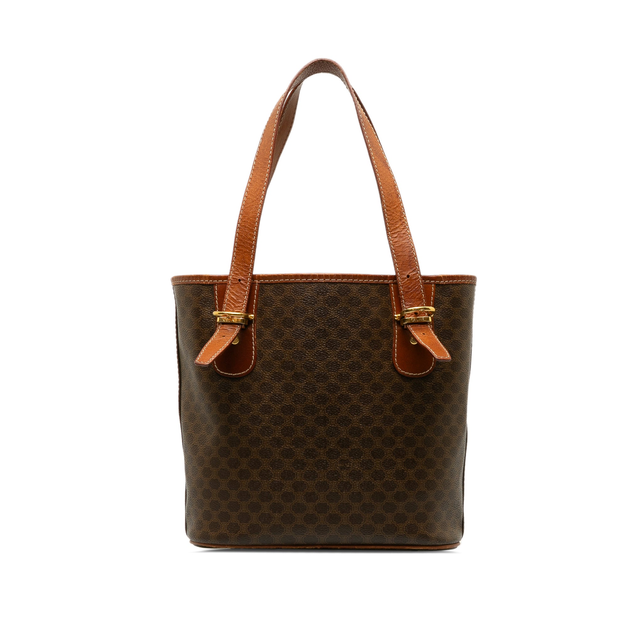 Celine | Pre-Owned Macadam Tote | Brown
