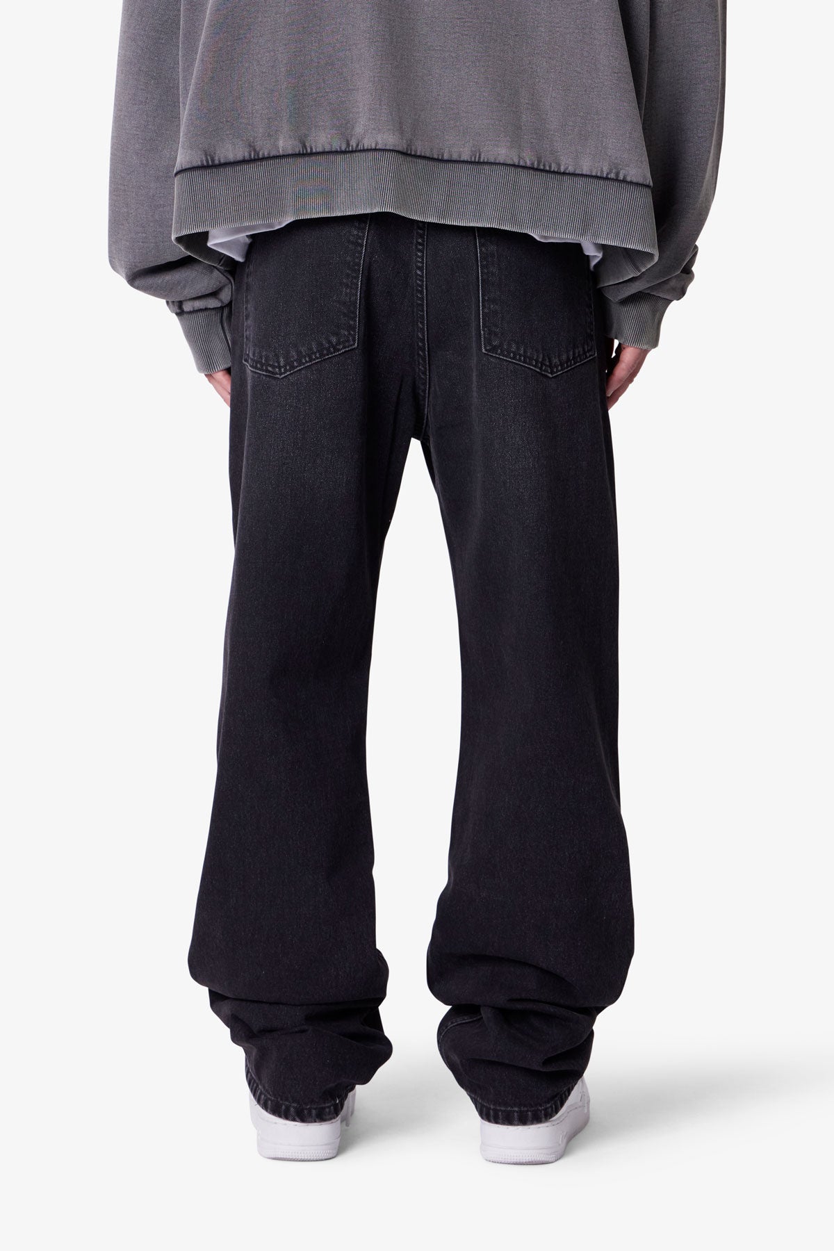 Ultra Baggy Denim | Stone Wash Black