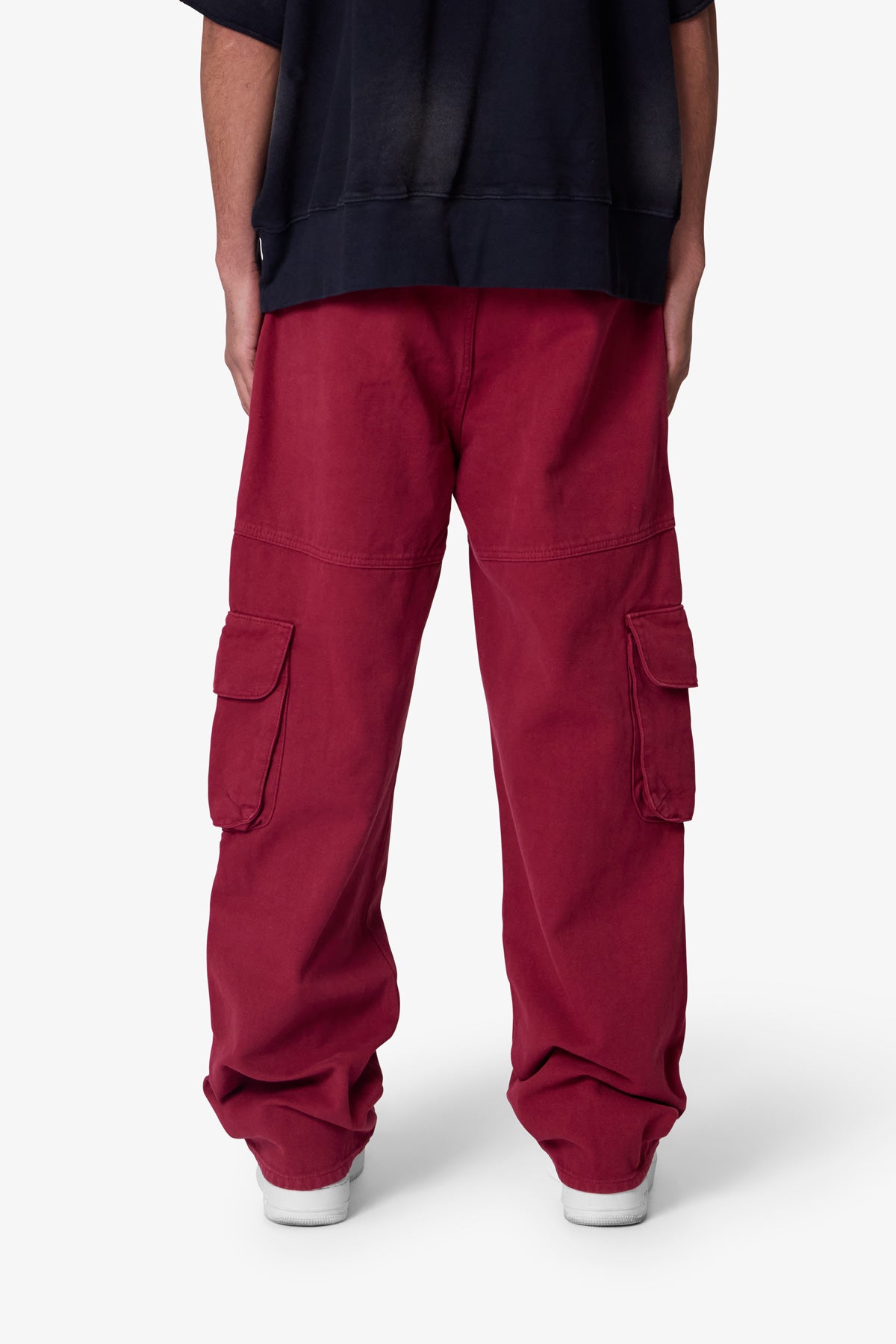 Ultra Baggy Pocketeer Denim | Burgundy