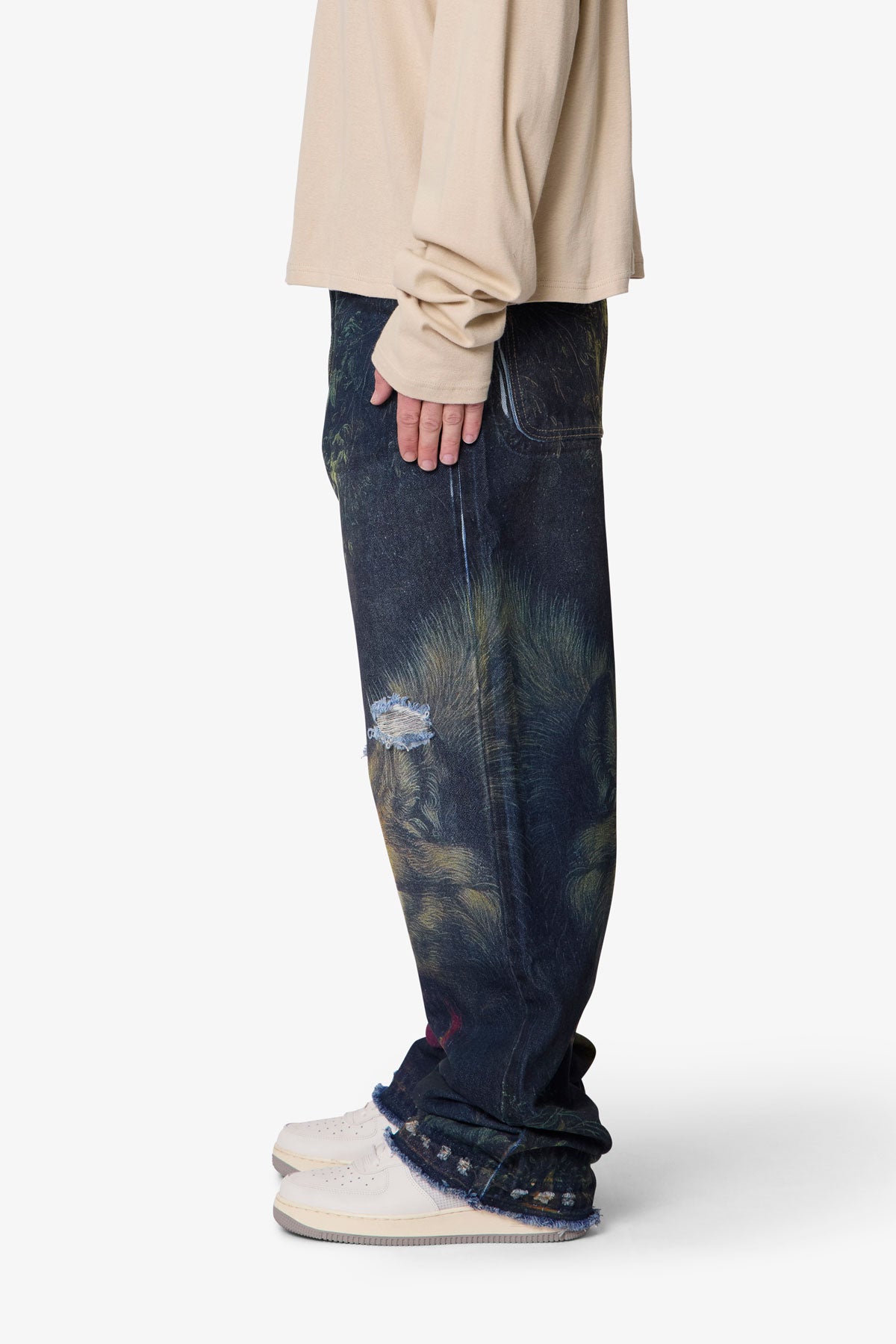 Ultra Baggy Wolf Denim | Multi