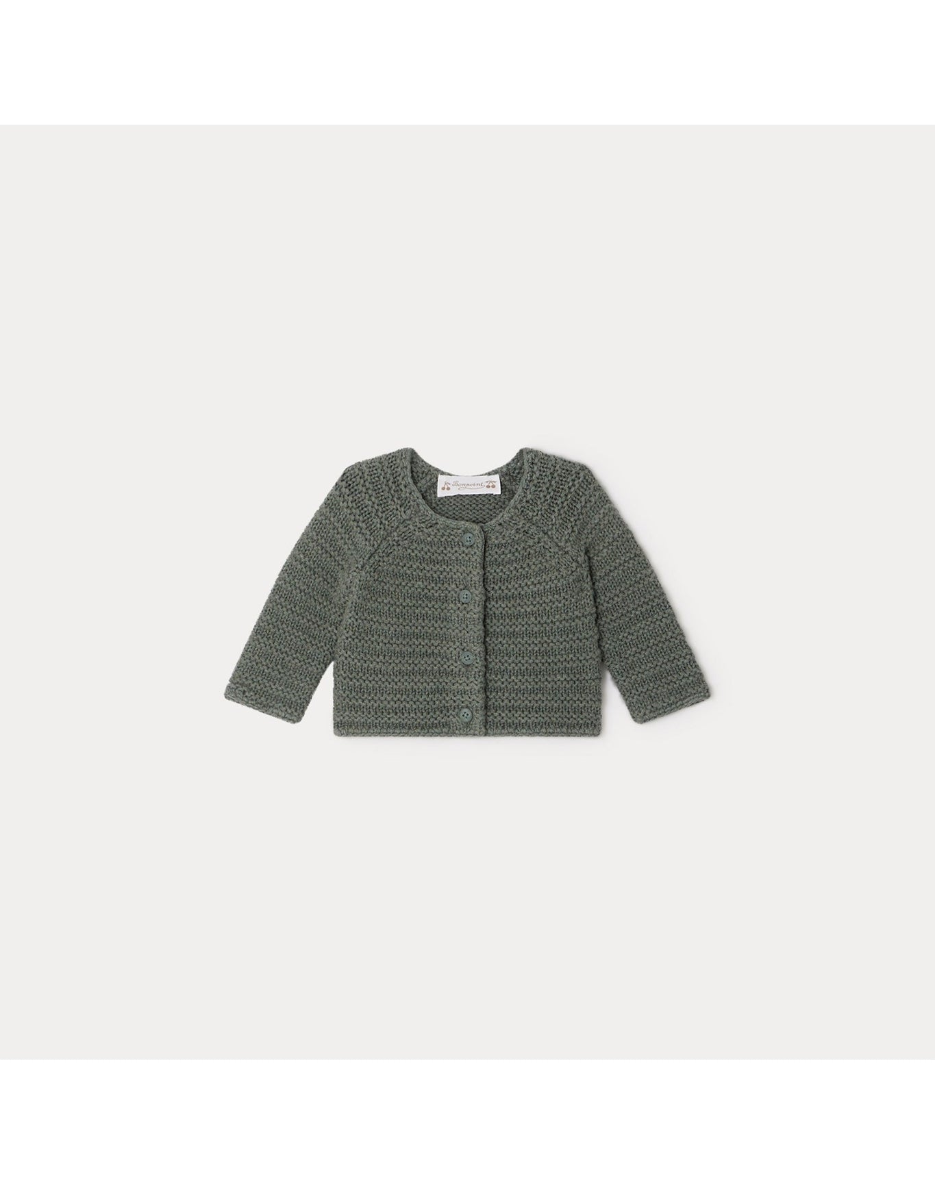 Unisex | Abid Cardigan | 1M-18M | Verdigris