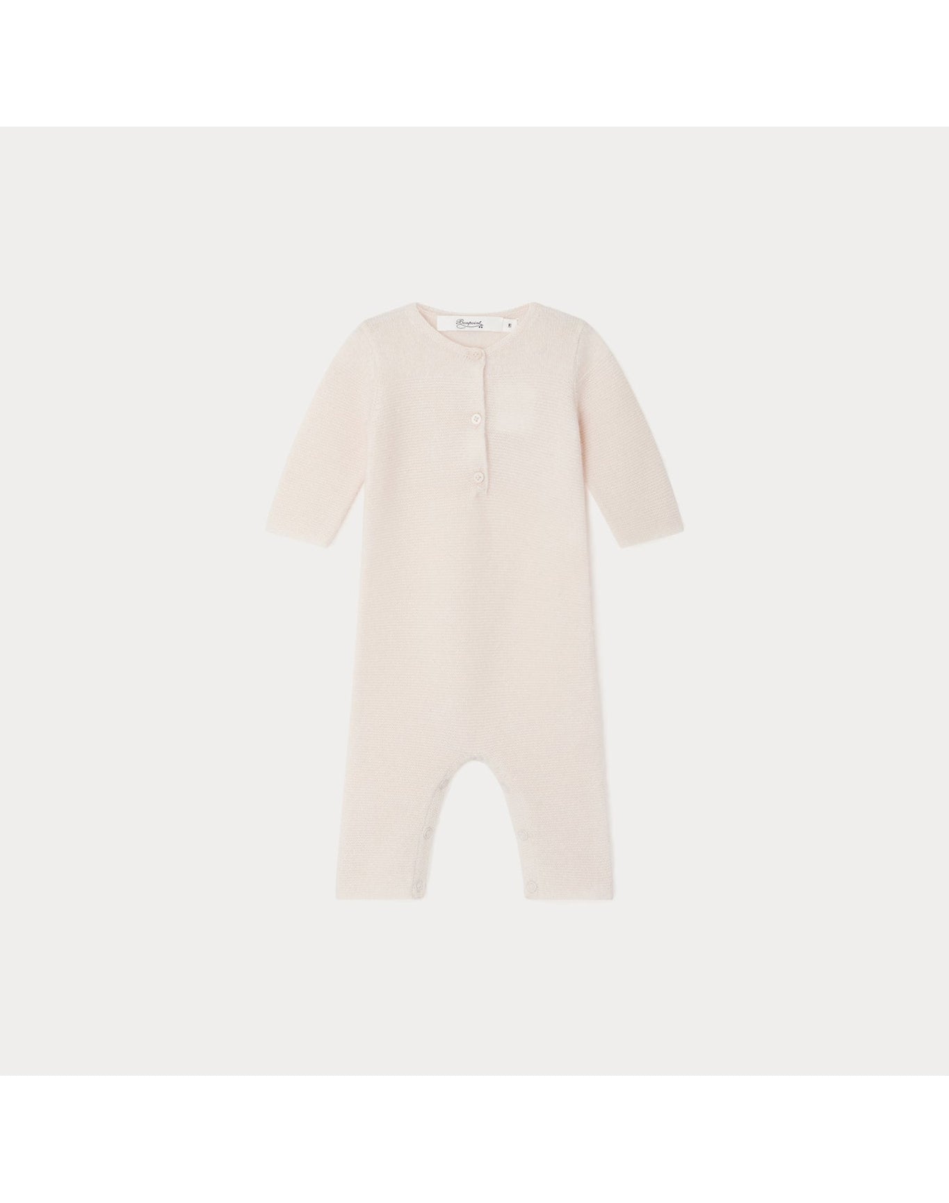 Unisex | Babylou Romper Suit | Pale Pink