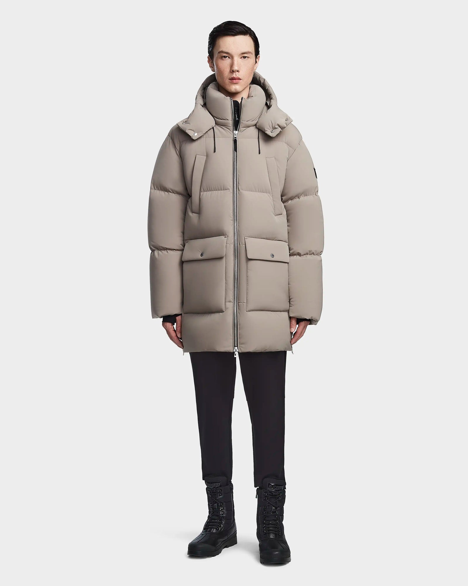 Unisex | ENZO Down Puffer | Cement