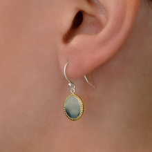 The Engravable Circle Pendant Earring | 18K Yellow Gold-Plated