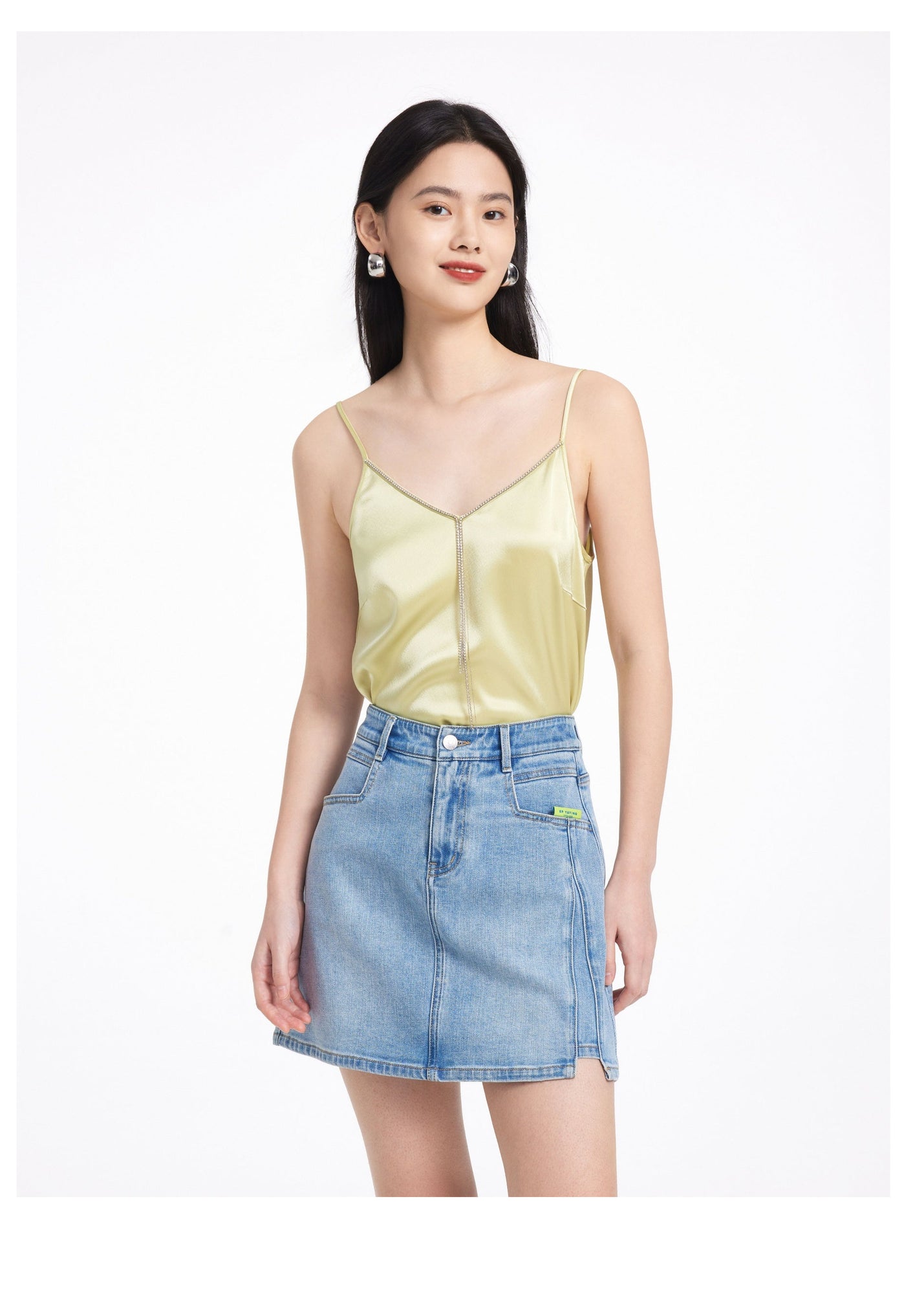 V-Neck Camisole | Green