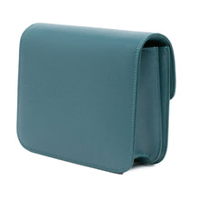 Celine | Pre-Owned Teen Liege Calfskin Classic Box | Blue